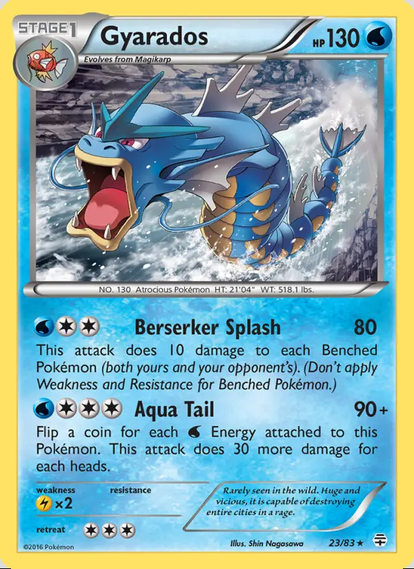 Image of the card Gyarados