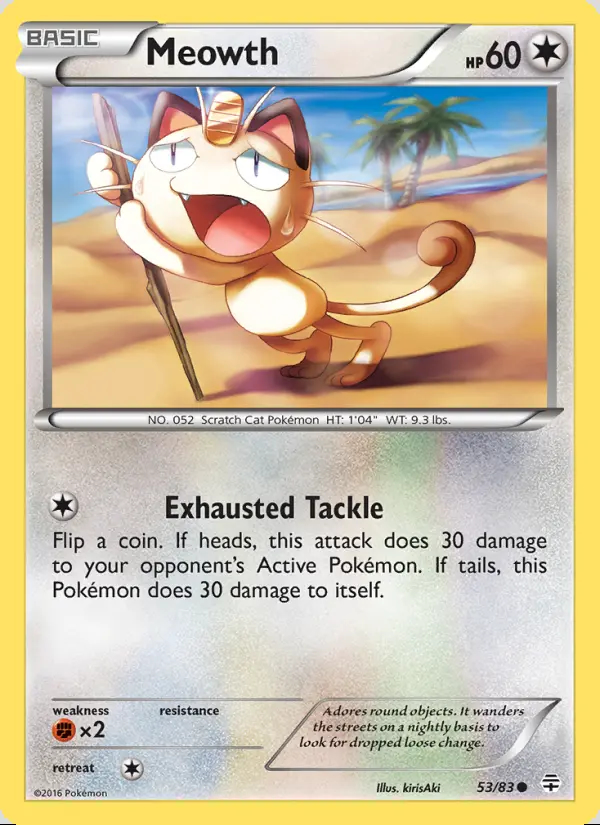Image of the card Meowth