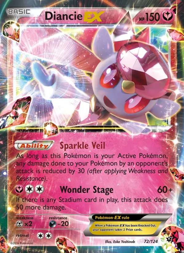 Image of the card Diancie EX