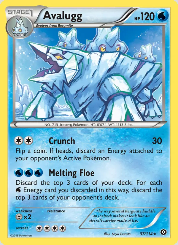Image of the card Avalugg