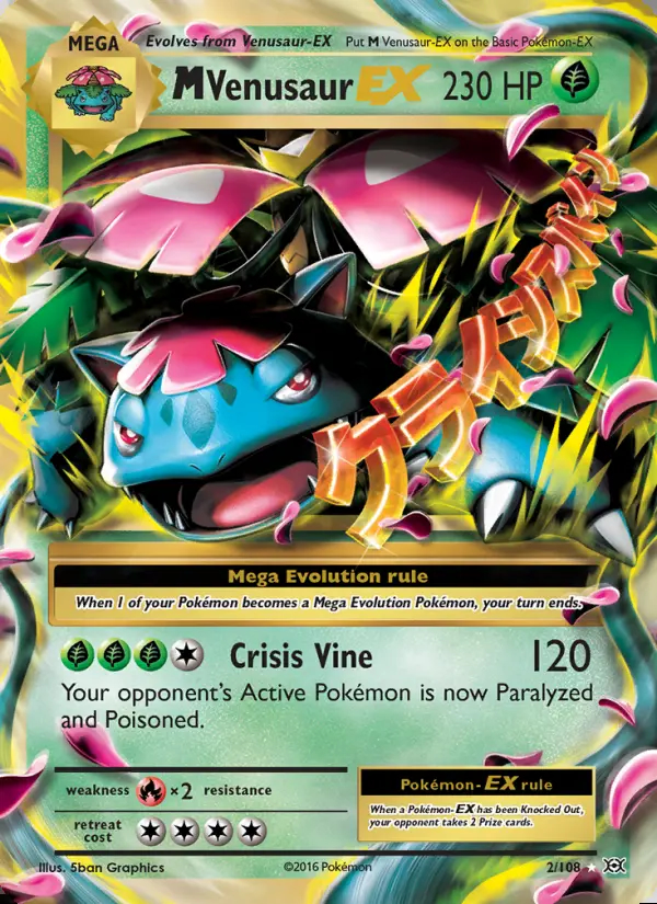 Image of the card M Venusaur EX