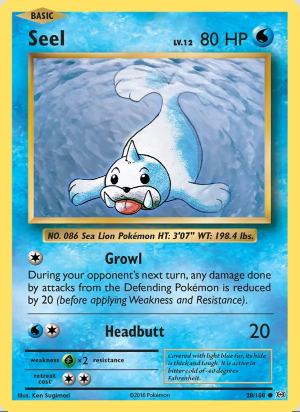Image of the card Seel
