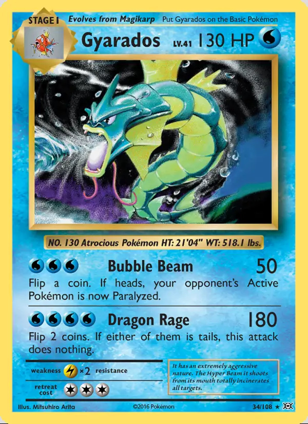 Image of the card Gyarados