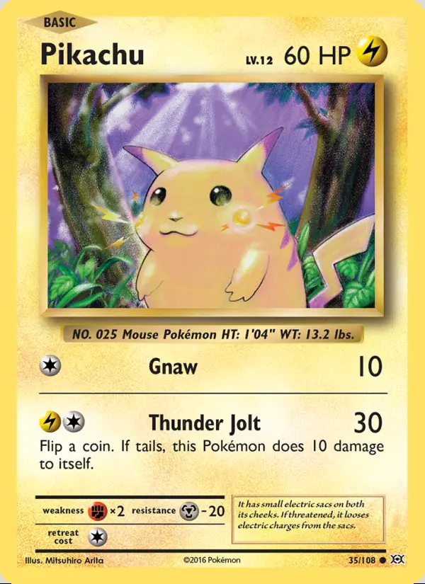 Image of the card Pikachu