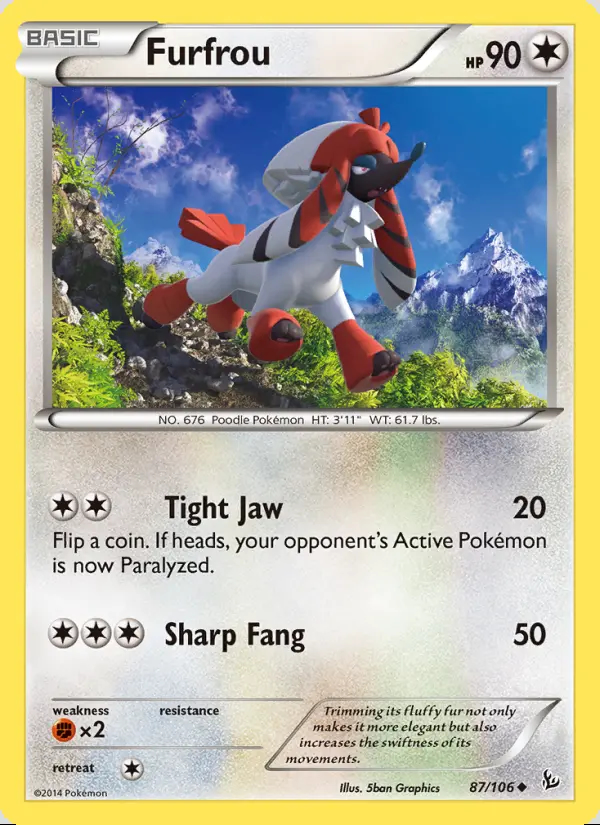 Image of the card Furfrou