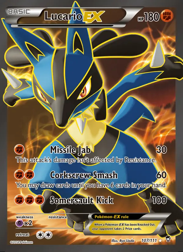 Image of the card Lucario EX