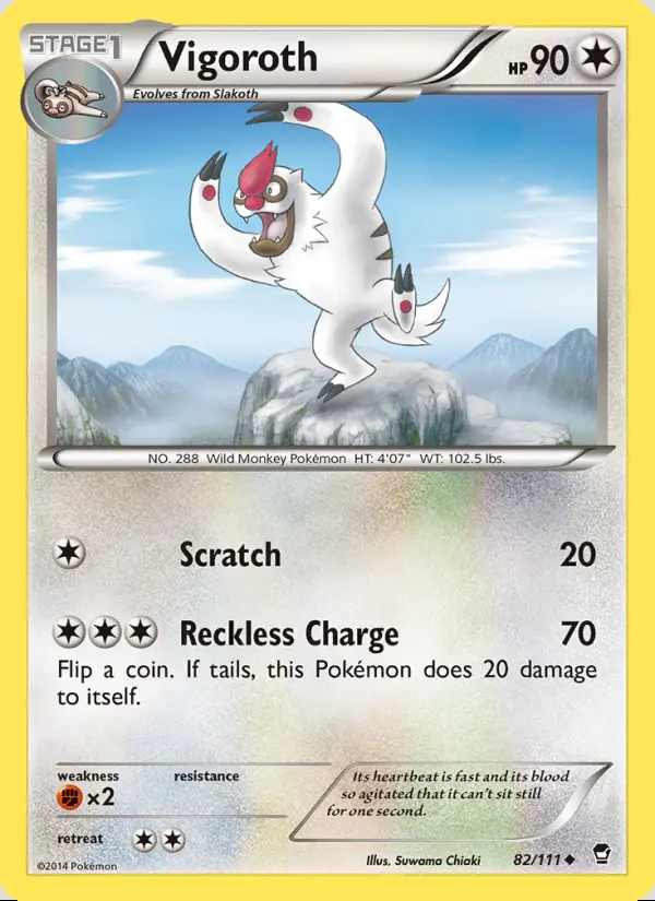 Image of the card Vigoroth