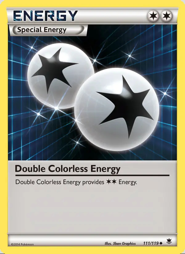 Image of the card Double Colorless Energy