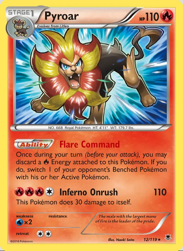 Image of the card Pyroar