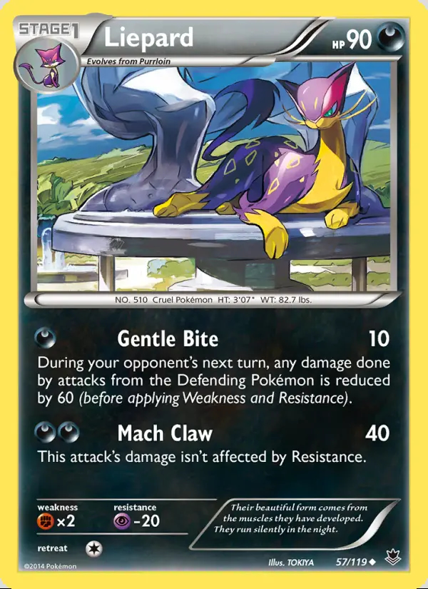 Image of the card Liepard