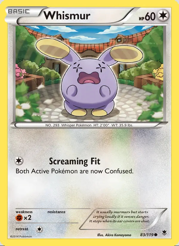 Image of the card Whismur