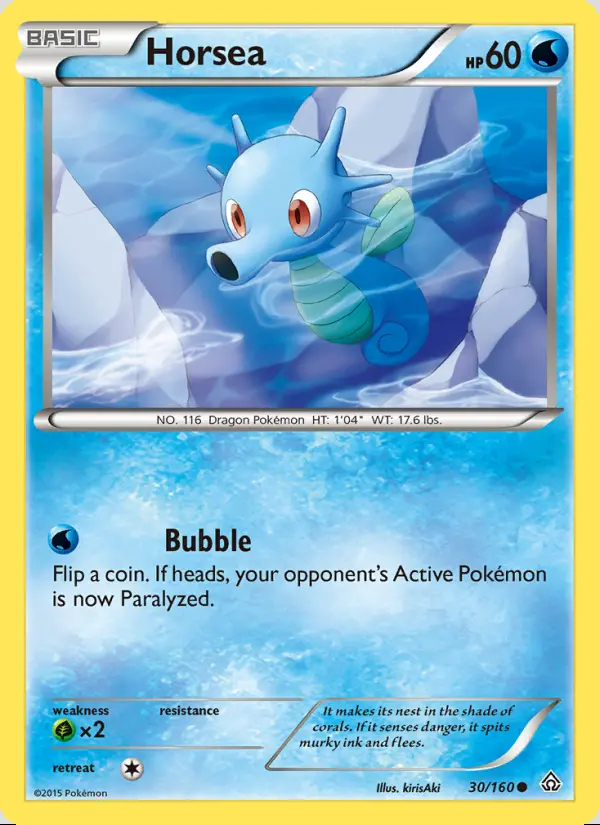 Image of the card Horsea