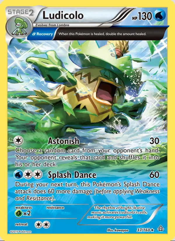 Image of the card Ludicolo