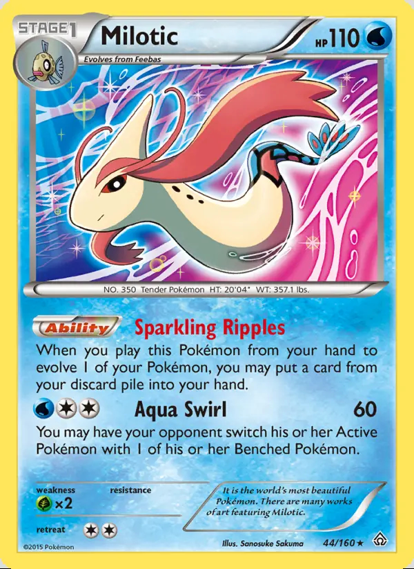 Image of the card Milotic