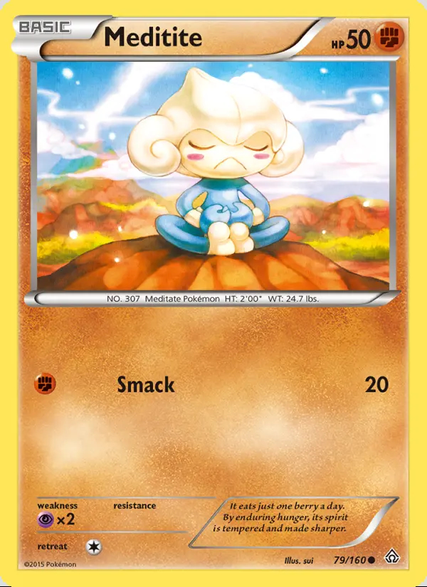 Image of the card Meditite