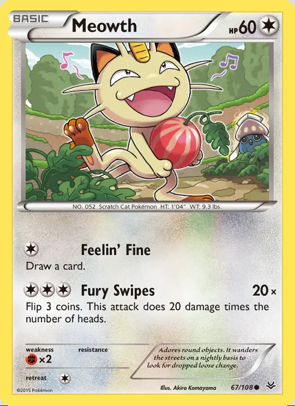 Image of the card Meowth