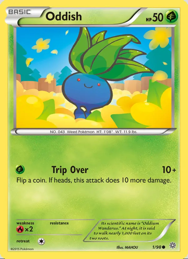Image of the card Oddish