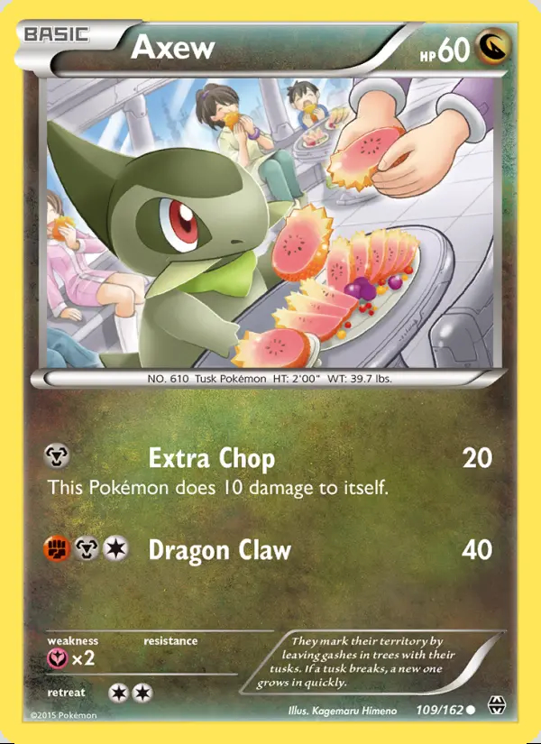 Image of the card Axew