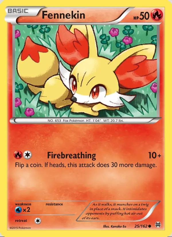 Image of the card Fennekin