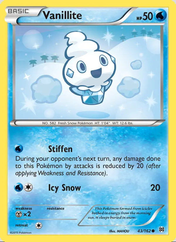 Image of the card Vanillite