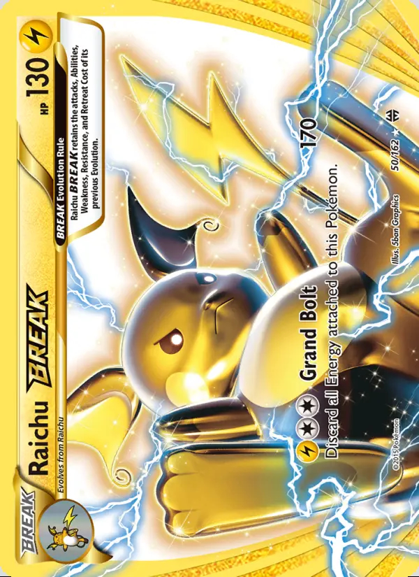 Image of the card Raichu BREAK
