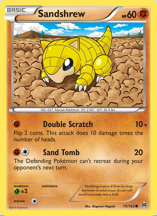 Image of the card Sandshrew