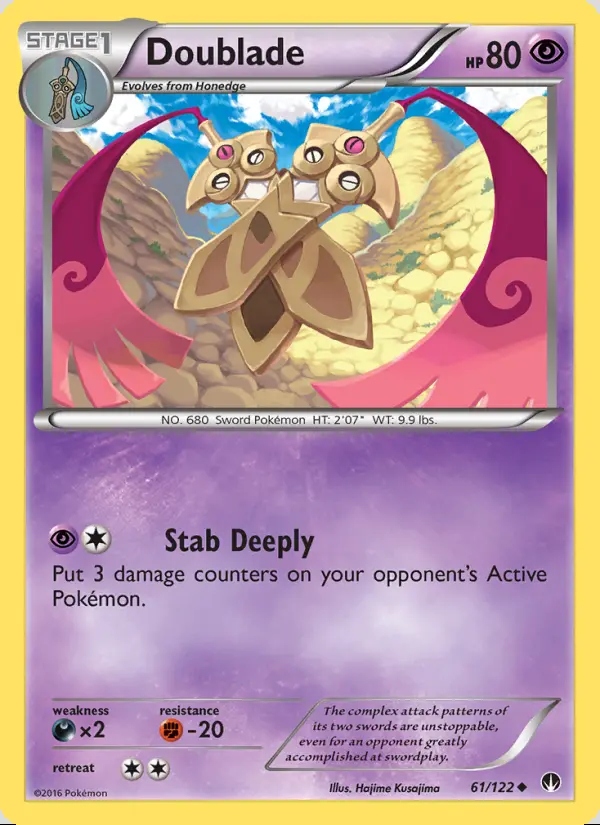 Image of the card Doublade