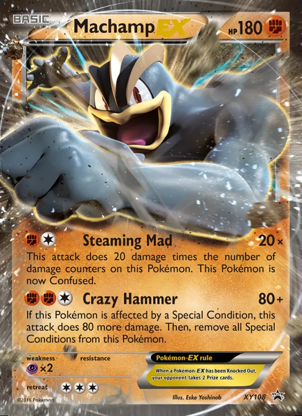 Image of the card Machamp EX