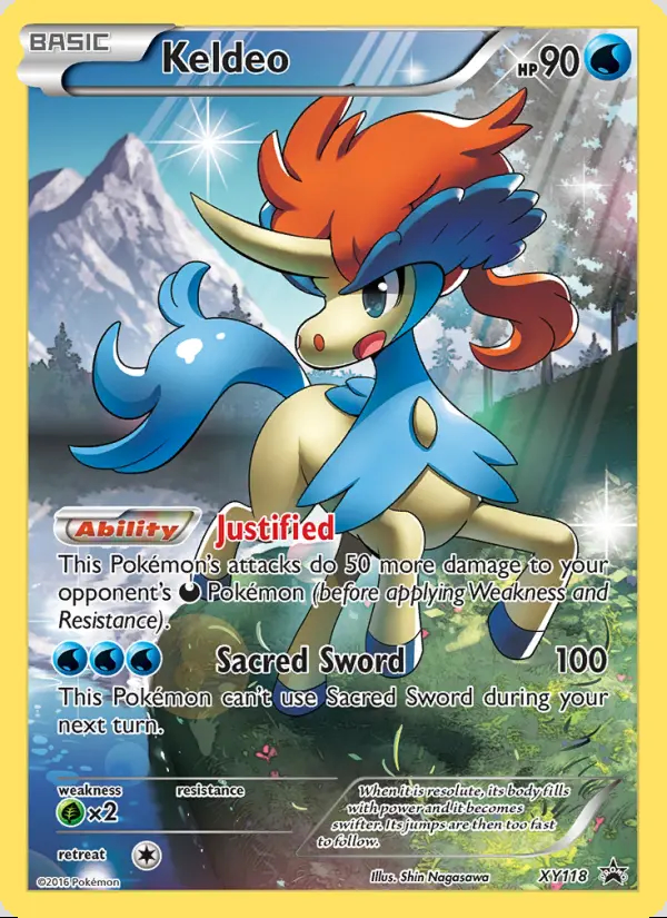 Image of the card Keldeo