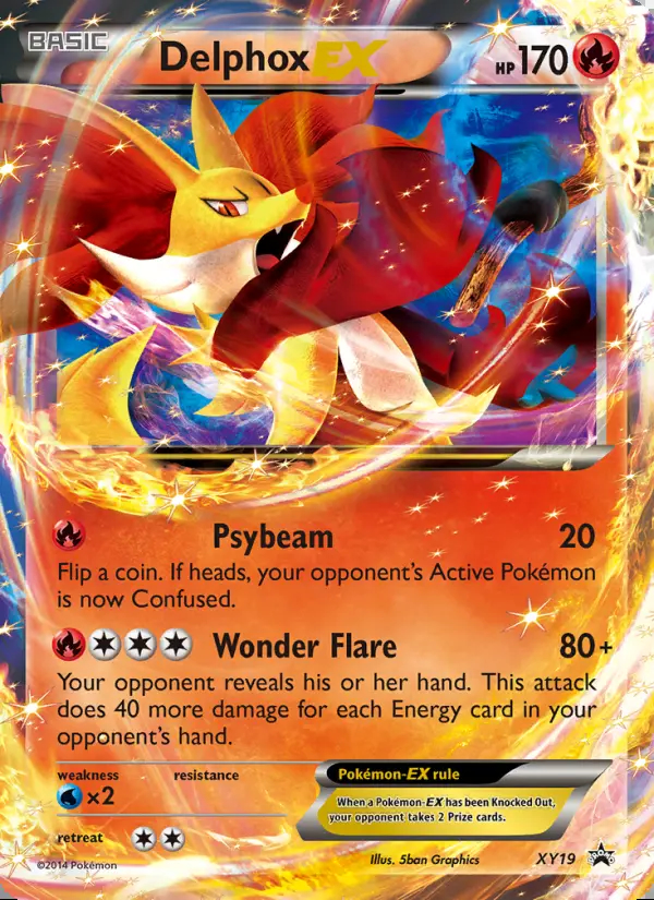 Image of the card Delphox EX