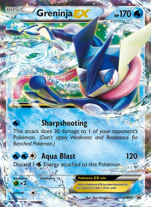 Image of the card Greninja EX