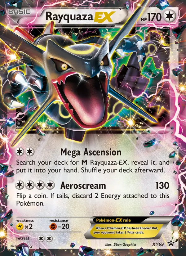 Image of the card Rayquaza EX