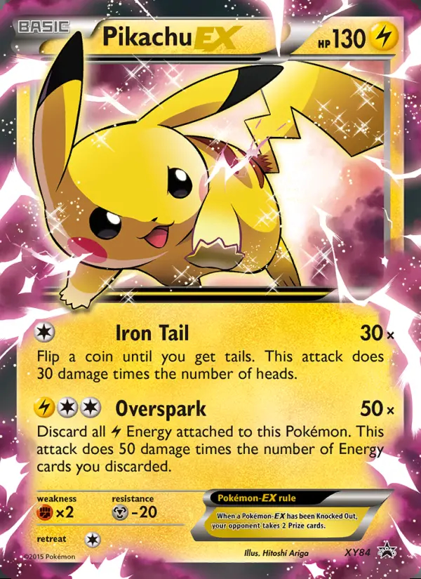 Image of the card Pikachu EX