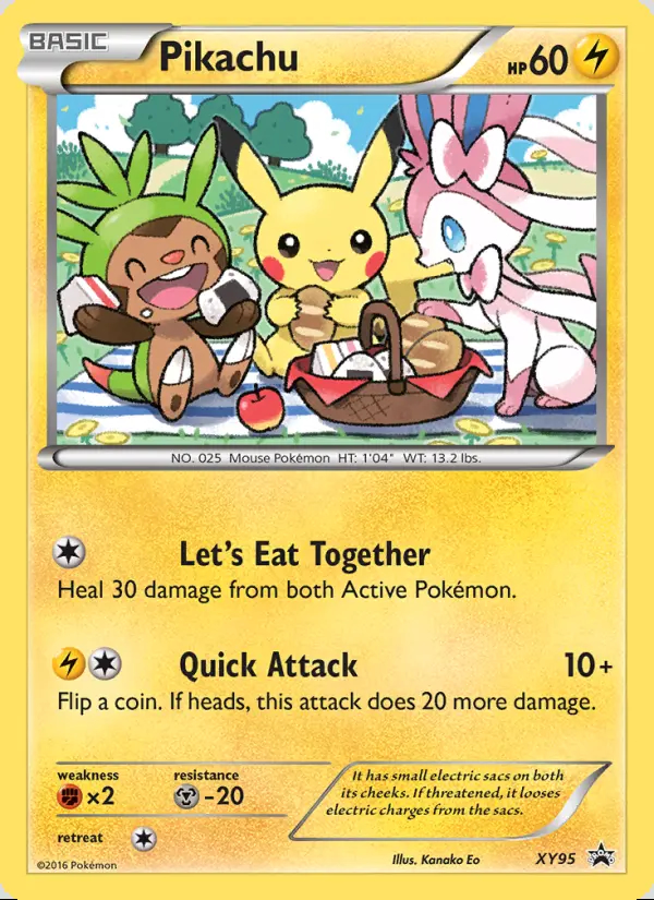 Image of the card Pikachu