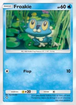 Image of the card Froakie